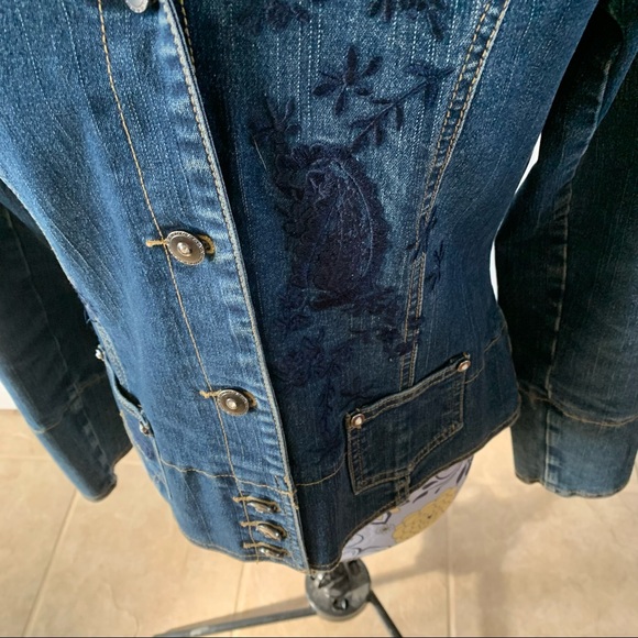 Frilli Exchange Ladies Denim Jacket - Picture 3 of 8